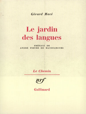 cover image of Le jardin des langues